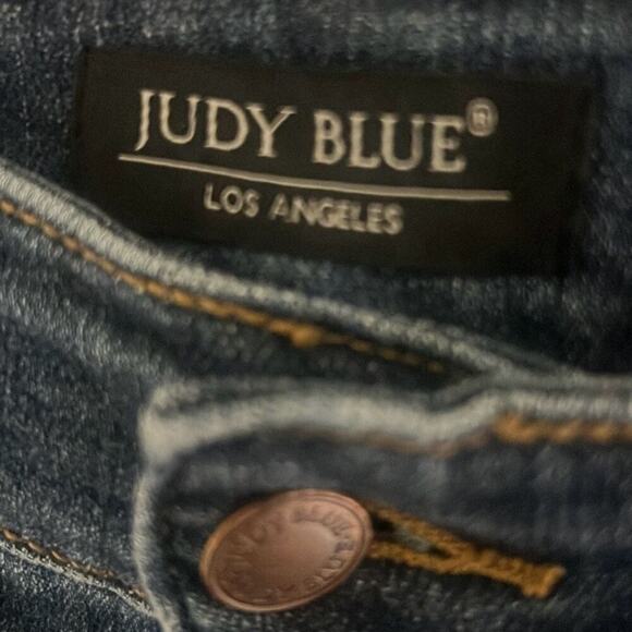 Judy Blue Womens Medium Wash Blue High Rise Skinny Fit Jeans Size 16W - Picture 4 of 8